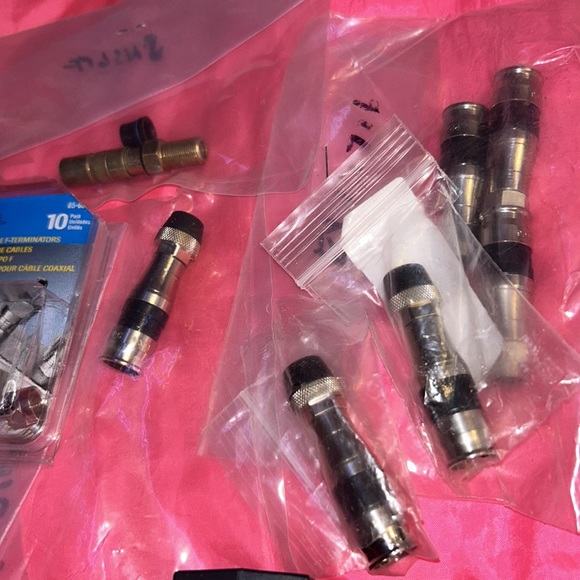 Brand New assorted Coax Cable fittings and connectors lot deal take all package - Picture 8 of 8